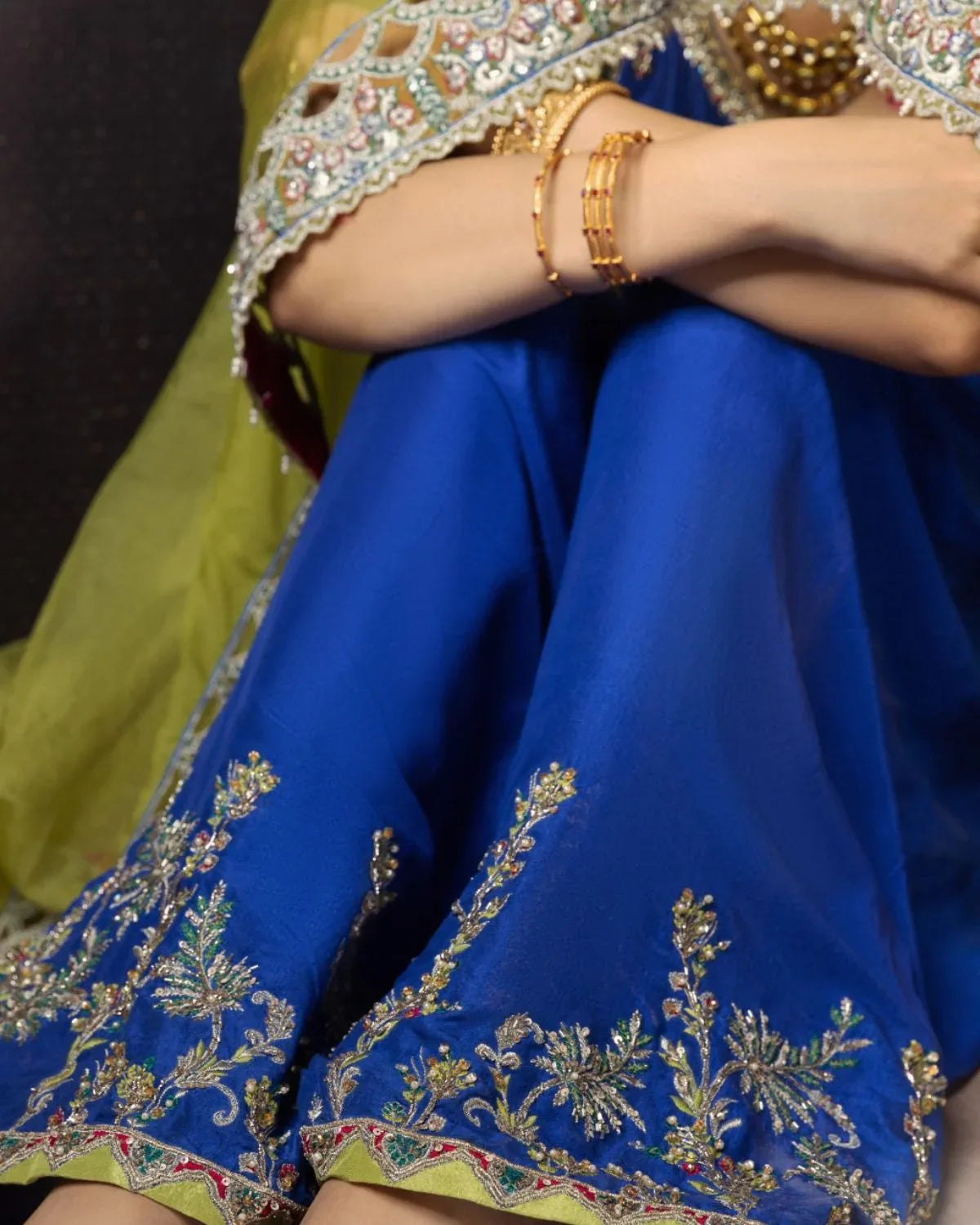 Erum Khan | Begham Jaan Bridal Formals | SABZPARI - Rang-e-Khaas