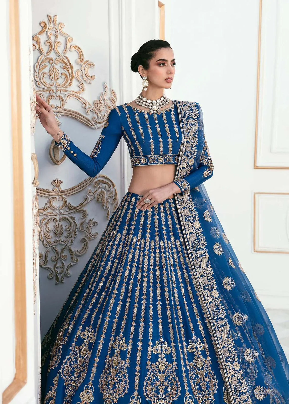 AKBAR ASLAM DYLA U-1452 FORMAL COLLECTION STITCHED - Rang-e-Khaas