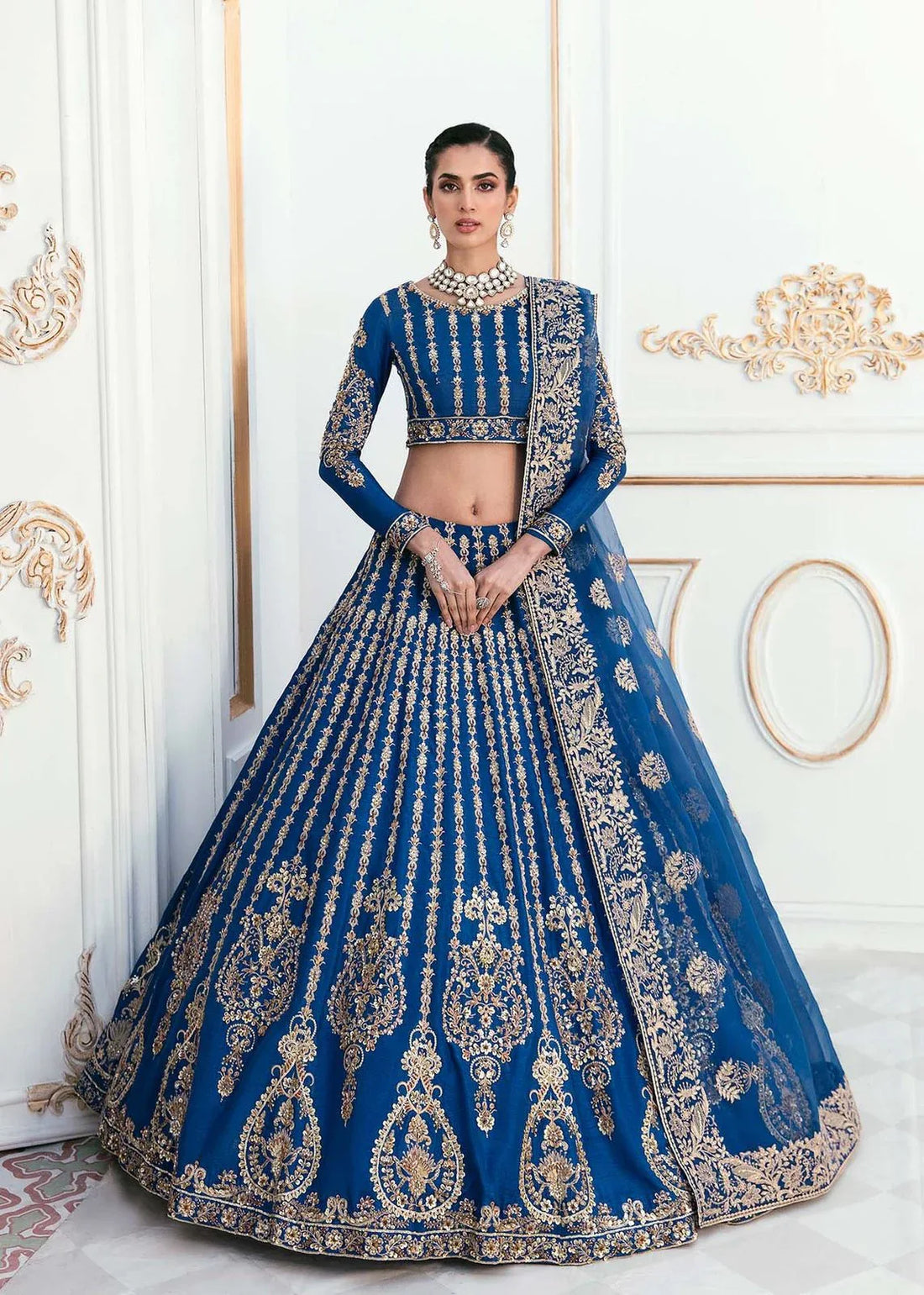 AKBAR ASLAM DYLA U-1452 FORMAL COLLECTION STITCHED - Rang-e-Khaas