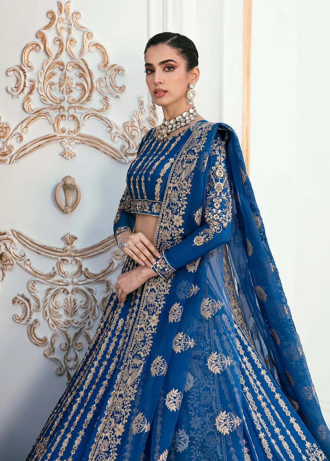 AKBAR ASLAM DYLA U-1452 FORMAL COLLECTION STITCHED - Rang-e-Khaas