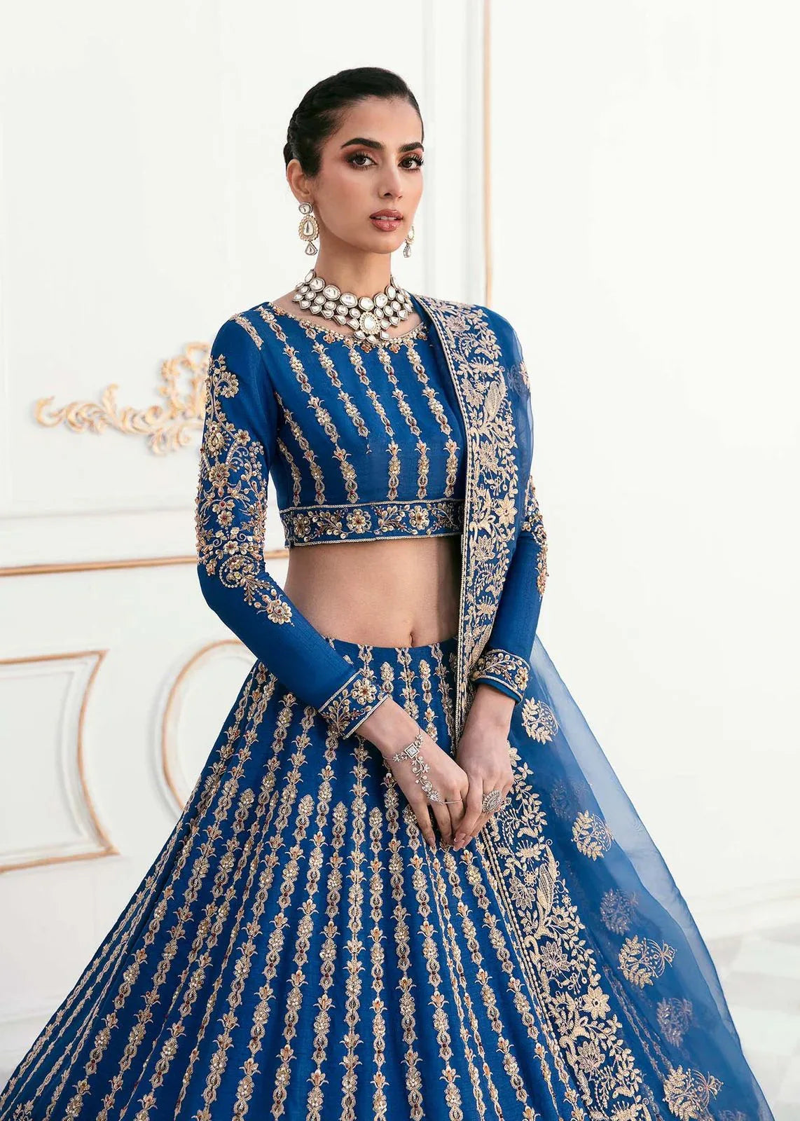 AKBAR ASLAM DYLA U-1452 FORMAL COLLECTION STITCHED - Rang-e-Khaas