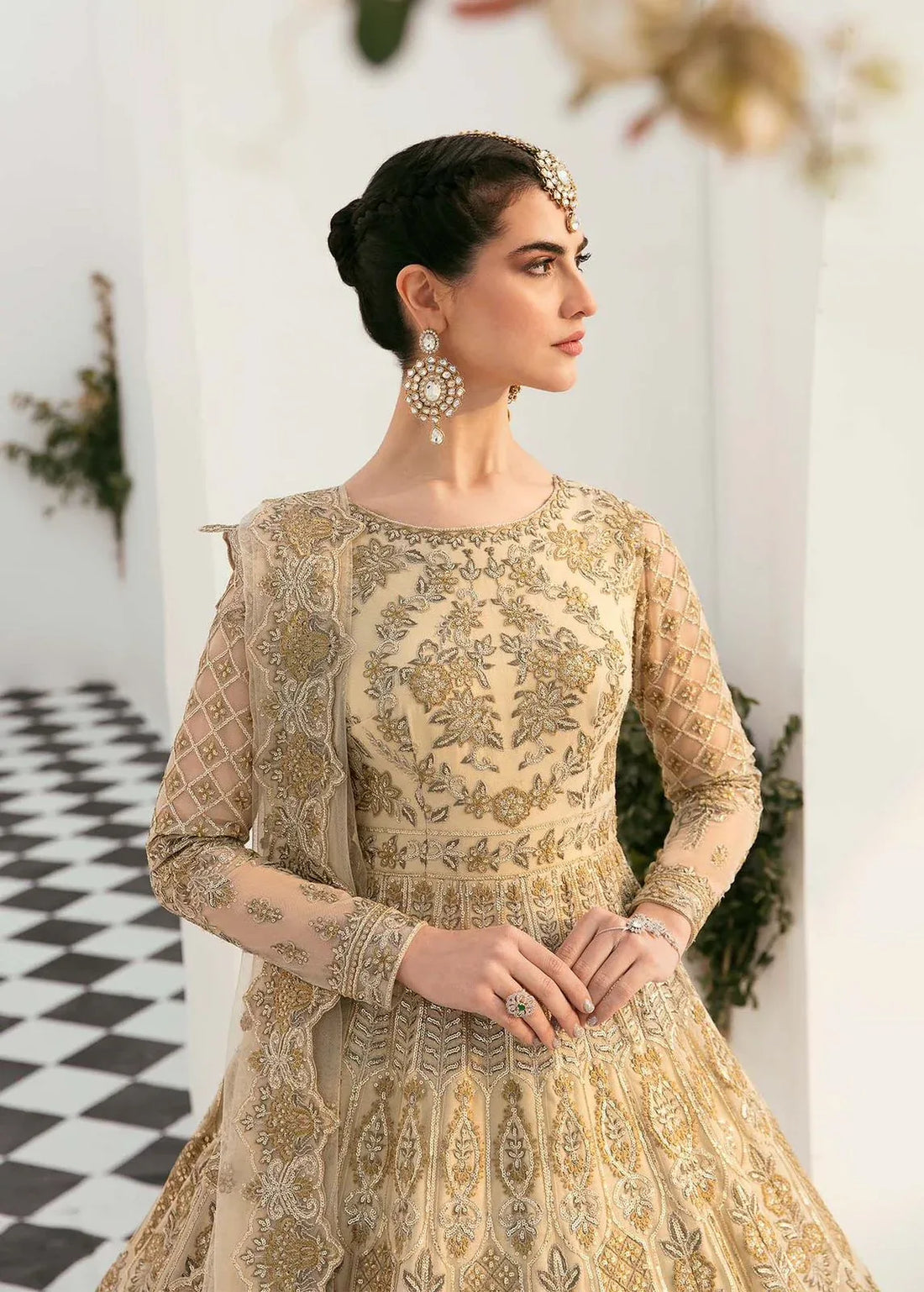AKBAR ASLAM SILVEEN U-1451 FORMAL COLLECTION STITCHED - Rang-e-Khaas