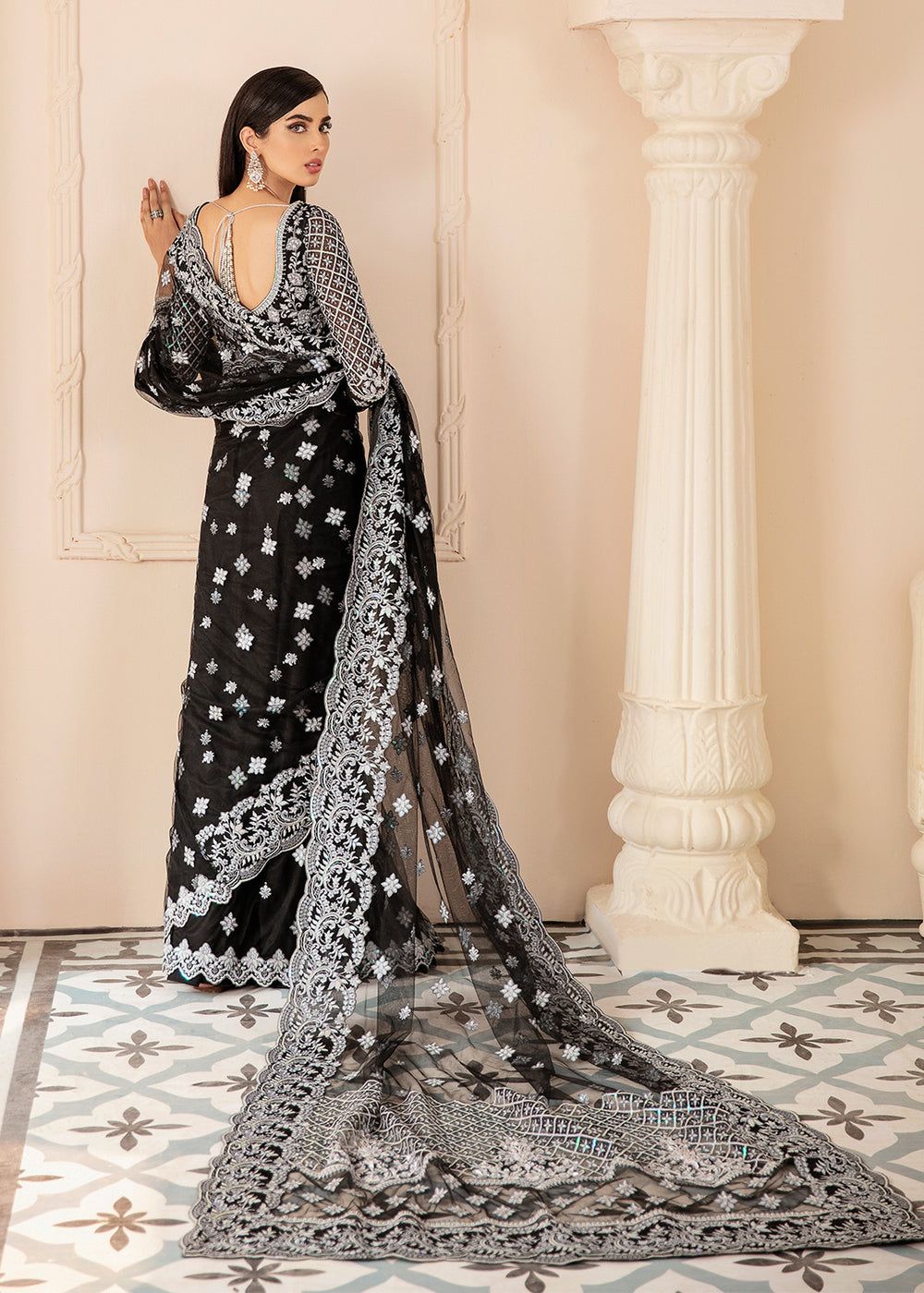 AKBAR ASLAM SILENE U-1441 FORMAL COLLECTION STITCHED