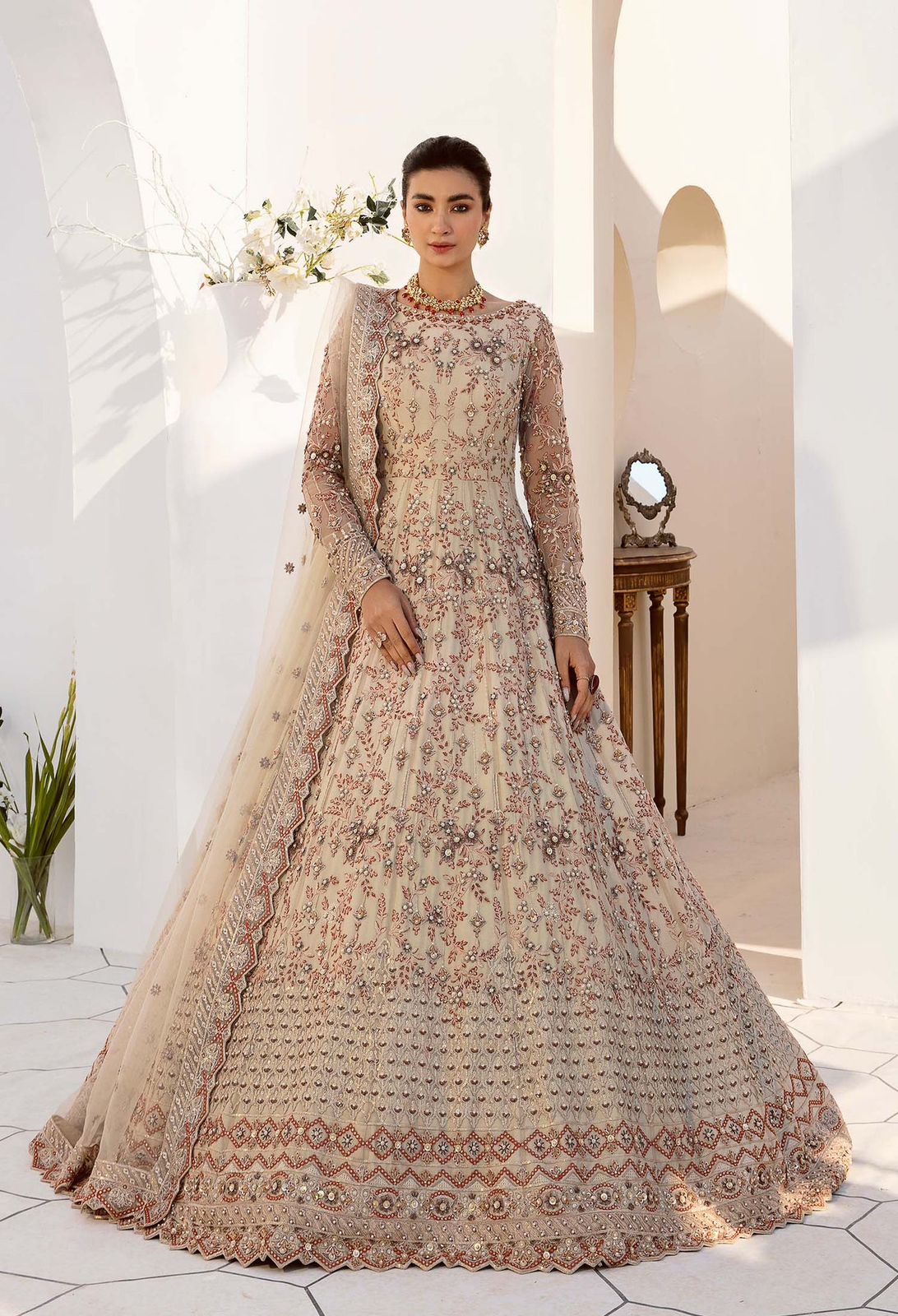 AKBAR ASLAM SELENE U-1463 FORMAL COLLECTION STITCHED