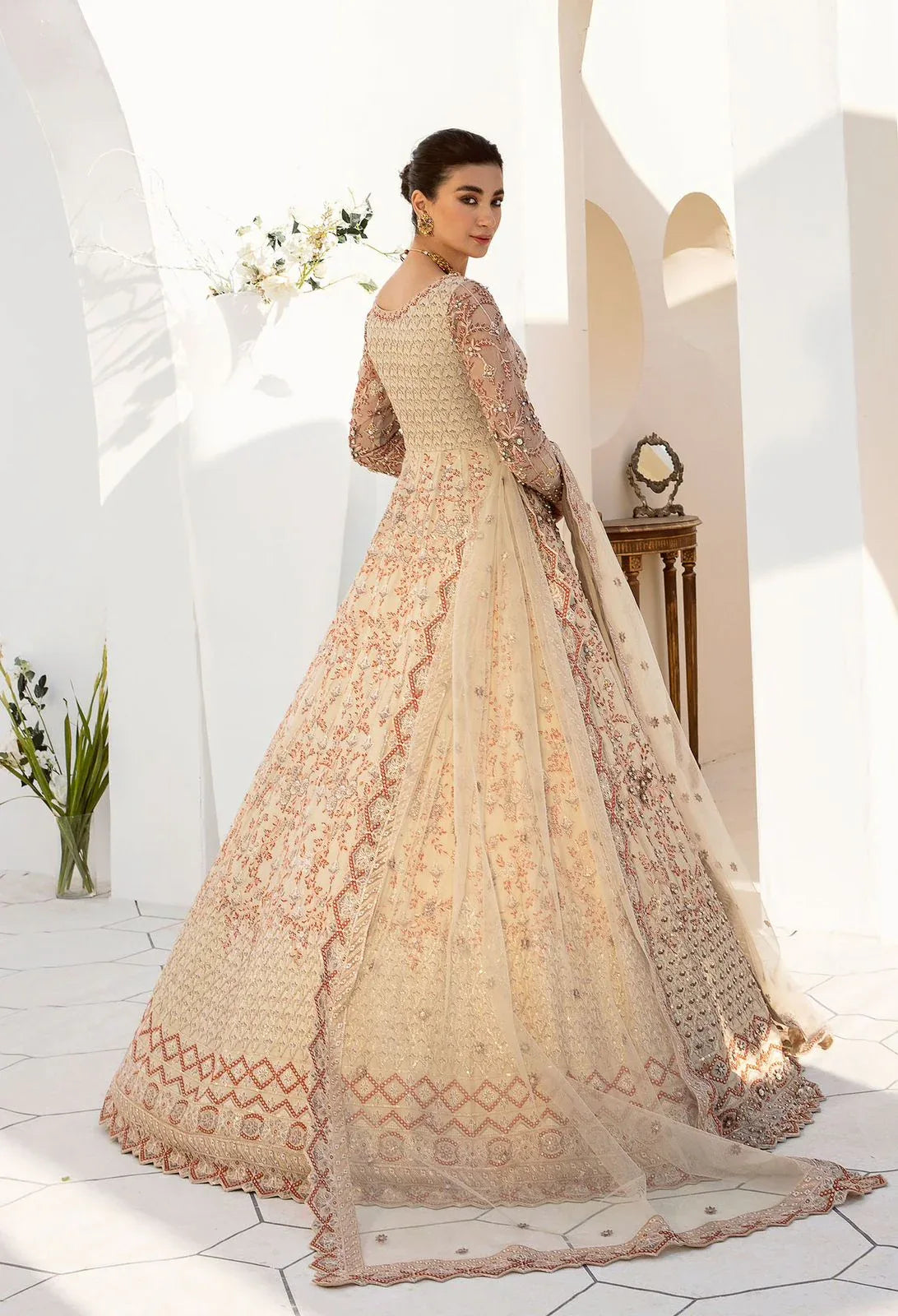 AKBAR ASLAM SELENE U-1463 FORMAL COLLECTION STITCHED - Rang-e-Khaas