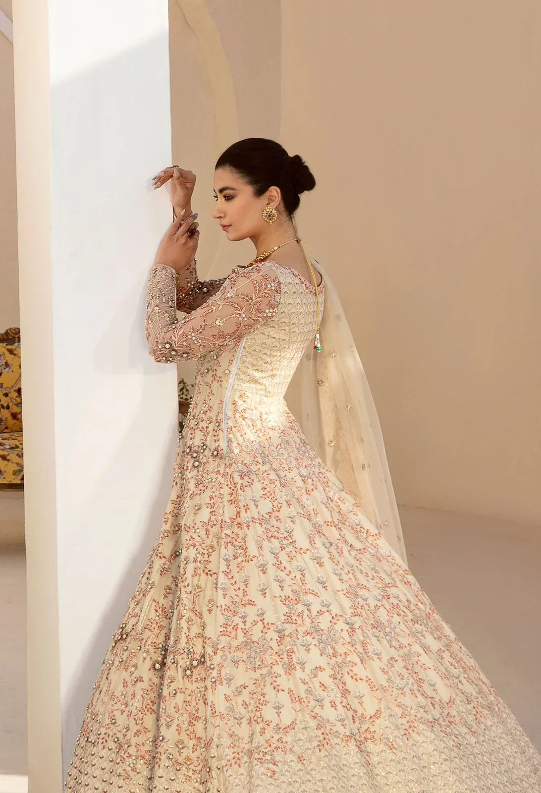 AKBAR ASLAM SELENE U-1463 FORMAL COLLECTION STITCHED - Rang-e-Khaas