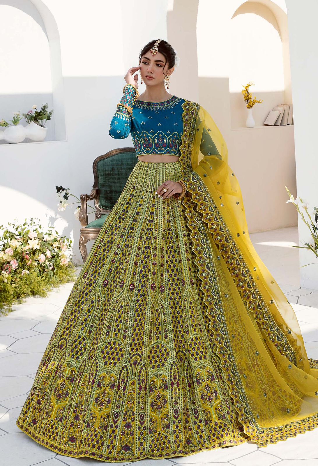 AKBAR ASLAM LITA U-1466 FORMAL COLLECTION STITCHED
