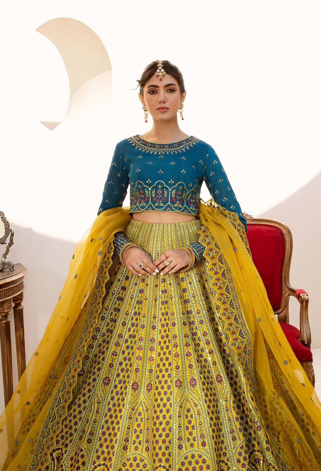 AKBAR ASLAM LITA U-1466 FORMAL COLLECTION STITCHED - Rang-e-Khaas