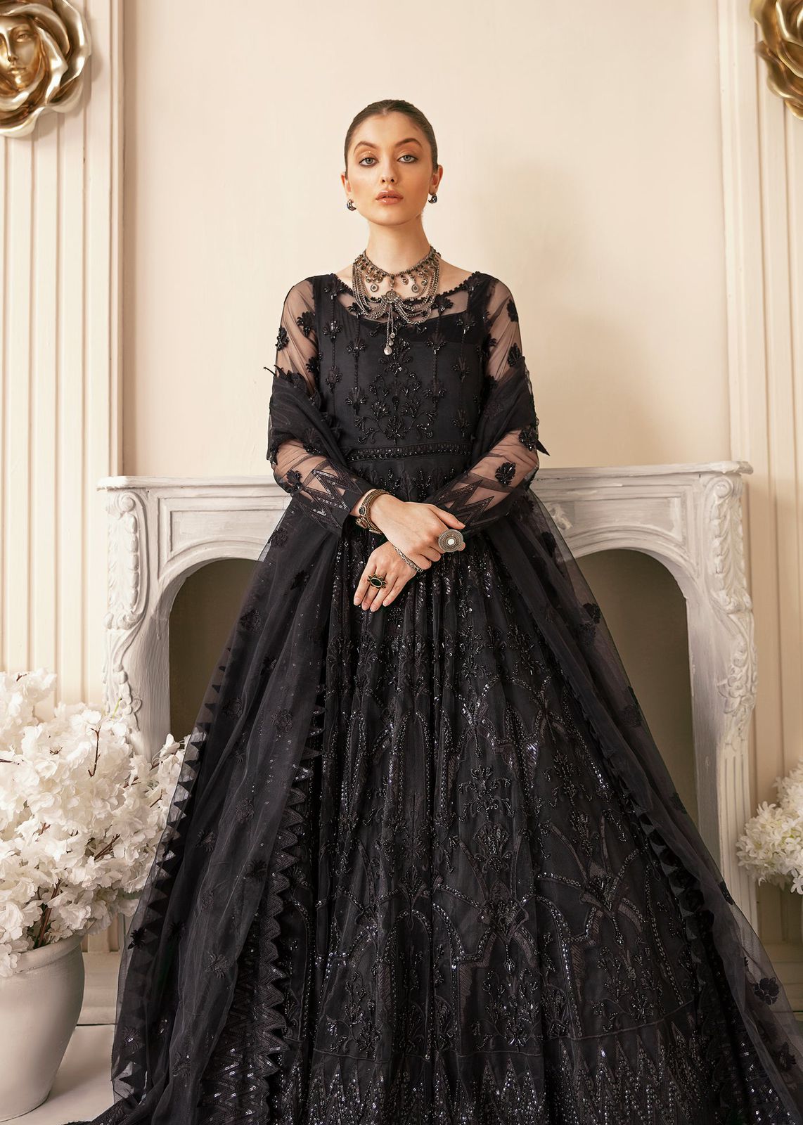 AKBAR ASLAM VRITRA U-1372 FORMAL COLLECTION STITCHED