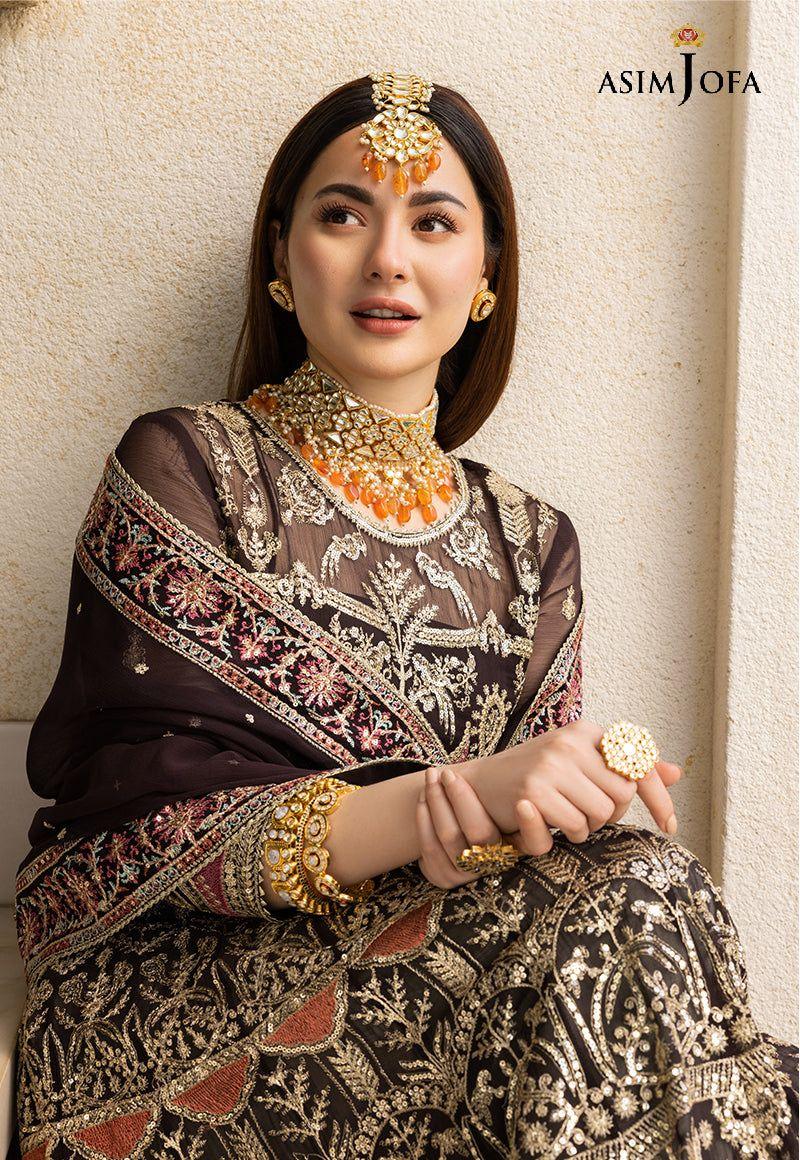 ASIM JOFA LUXUR PRET AJHJ-16 STITCHED - Rang-e-Khaas