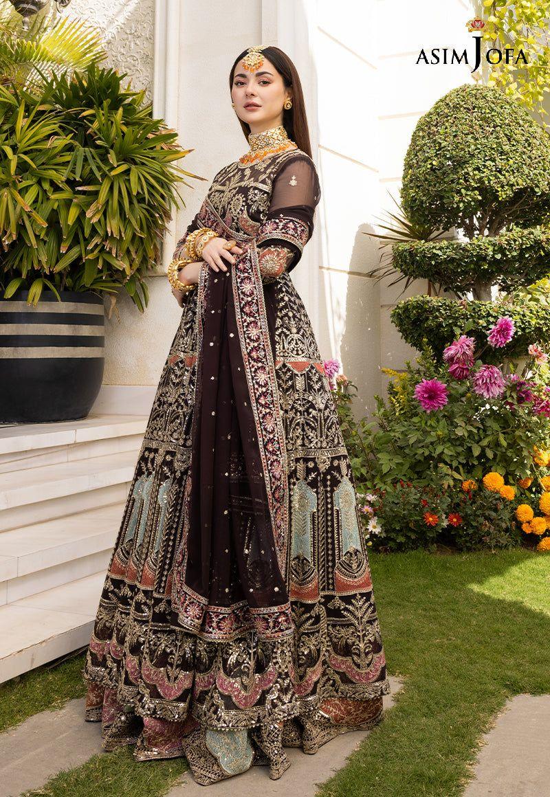 ASIM JOFA LUXUR PRET AJHJ-16 STITCHED - Rang-e-Khaas