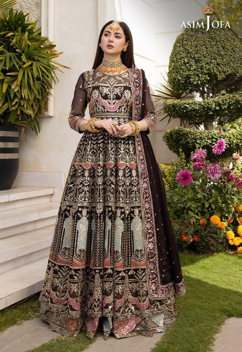 ASIM JOFA LUXUR PRET AJHJ-16 STITCHED - Rang-e-Khaas