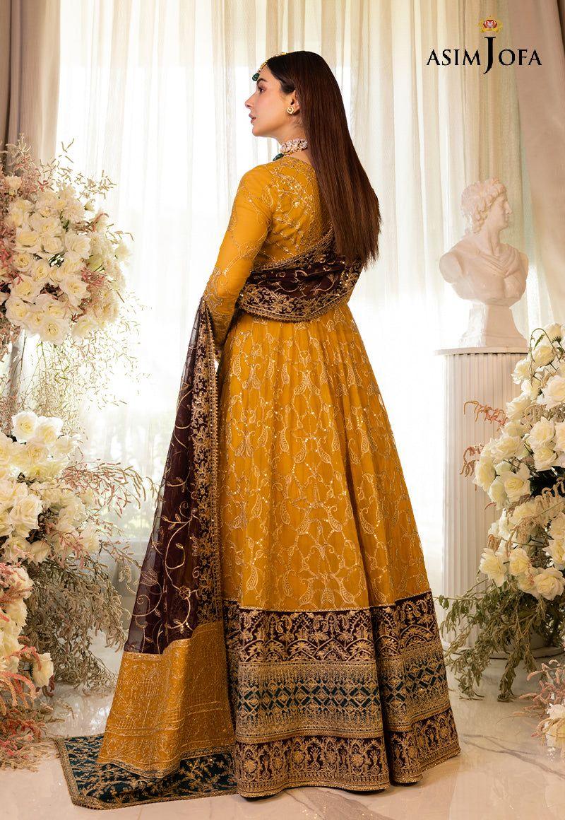 ASIM JOFA LUXUR PRET AJHJ-18 STITCHED - Rang-e-Khaas