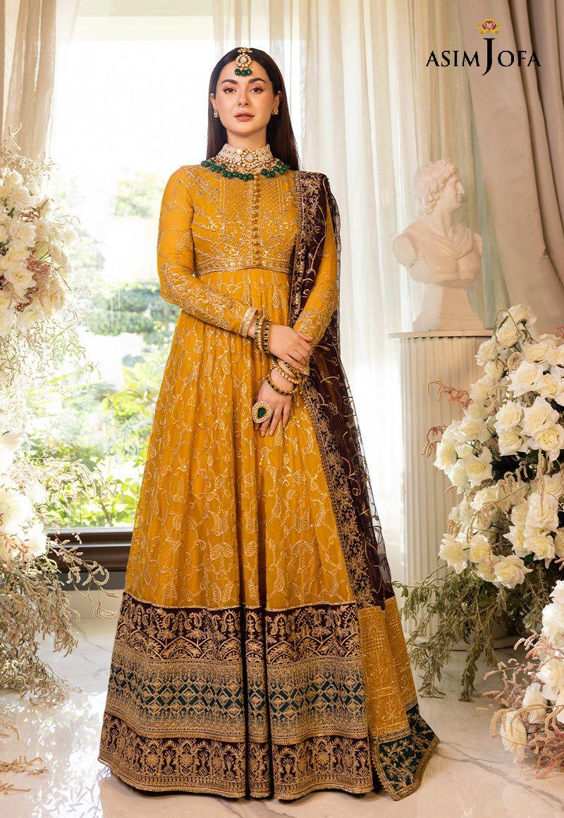 ASIM JOFA LUXUR PRET AJHJ-18 STITCHED - Rang-e-Khaas