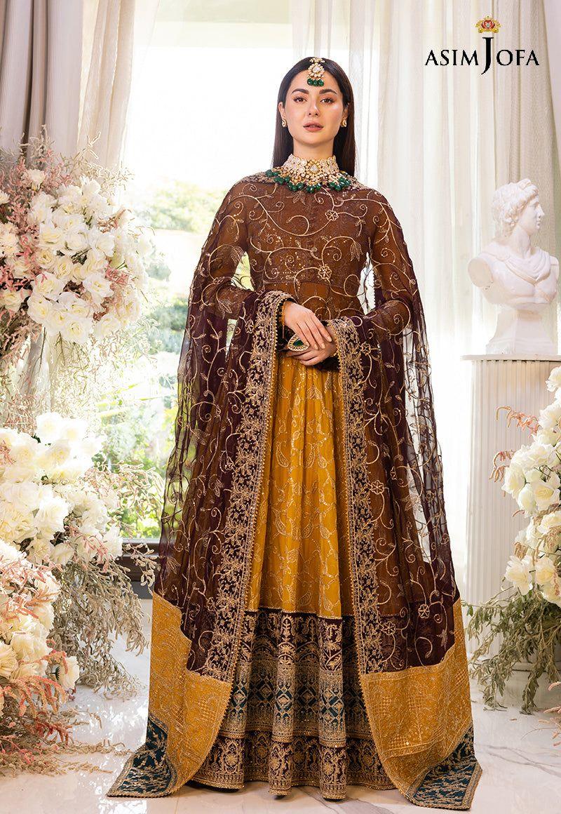 ASIM JOFA LUXUR PRET AJHJ-18 STITCHED - Rang-e-Khaas