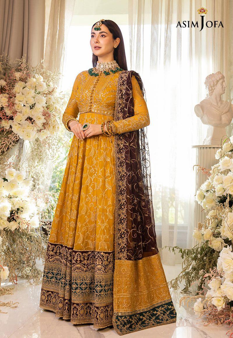 ASIM JOFA LUXUR PRET AJHJ-18 STITCHED - Rang-e-Khaas