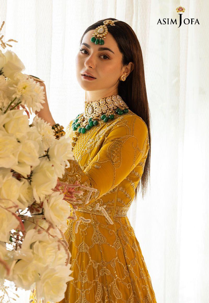 ASIM JOFA LUXUR PRET AJHJ-18 STITCHED - Rang-e-Khaas