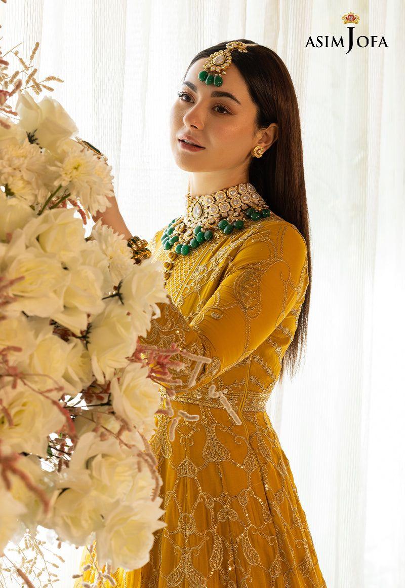 ASIM JOFA LUXUR PRET AJHJ-18 STITCHED - Rang-e-Khaas