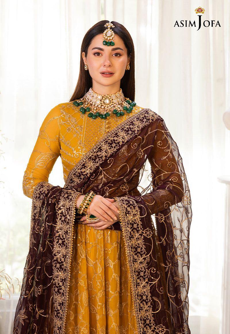 ASIM JOFA LUXUR PRET AJHJ-18 STITCHED - Rang-e-Khaas