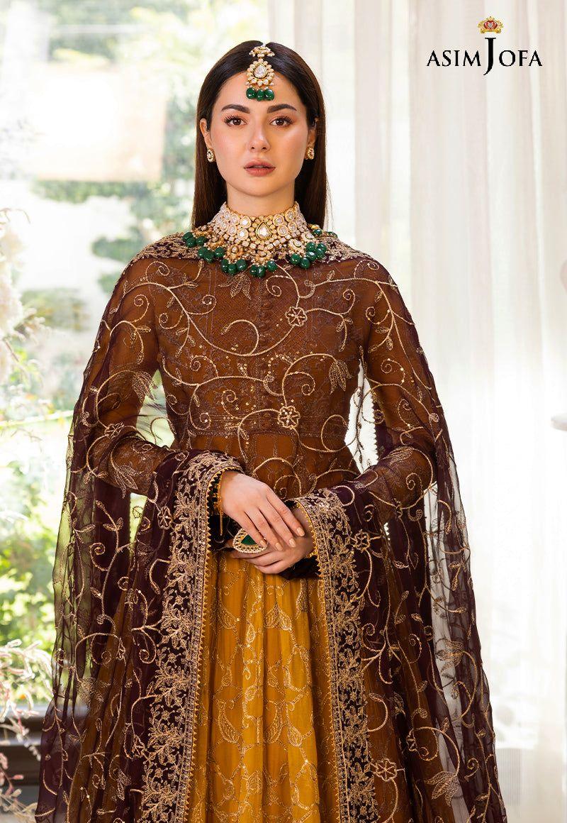 ASIM JOFA LUXUR PRET AJHJ-18 STITCHED - Rang-e-Khaas