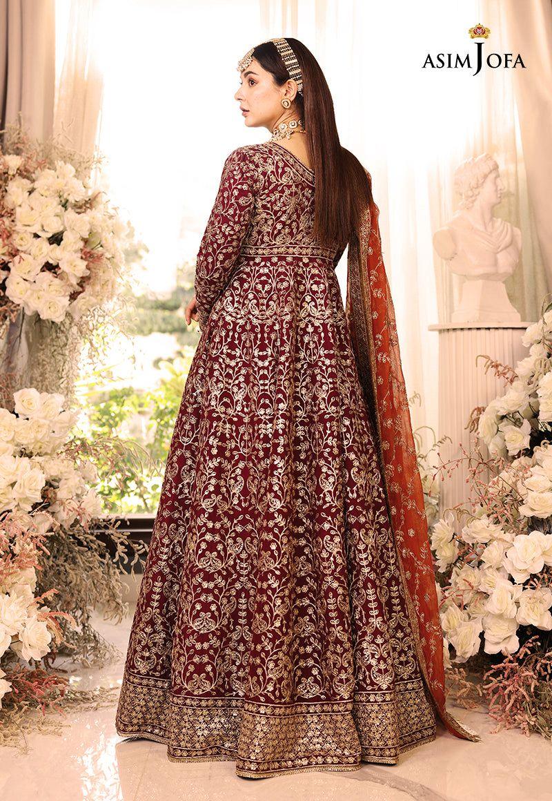 ASIM JOFA LUXUR PRET AJHJ-17 STITCHED - Rang-e-Khaas