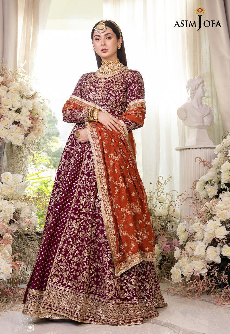 ASIM JOFA LUXUR PRET AJHJ-17 STITCHED - Rang-e-Khaas