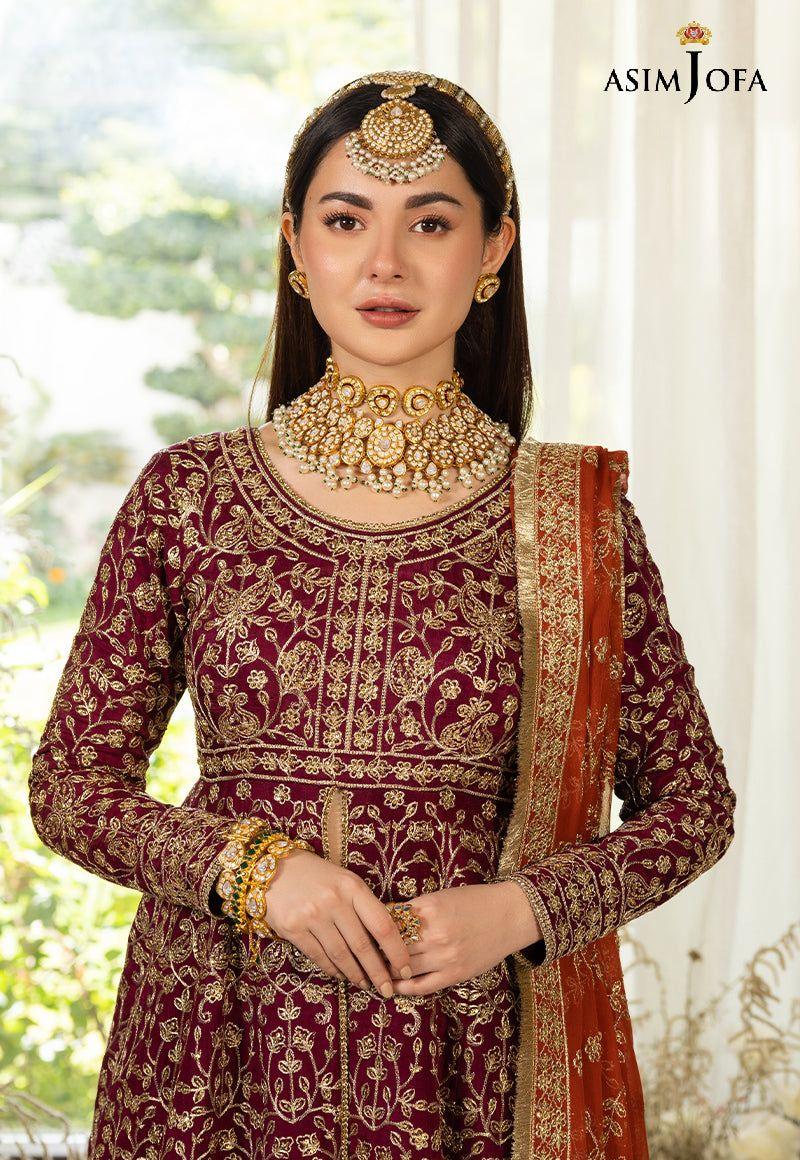 ASIM JOFA LUXUR PRET AJHJ-17 STITCHED - Rang-e-Khaas
