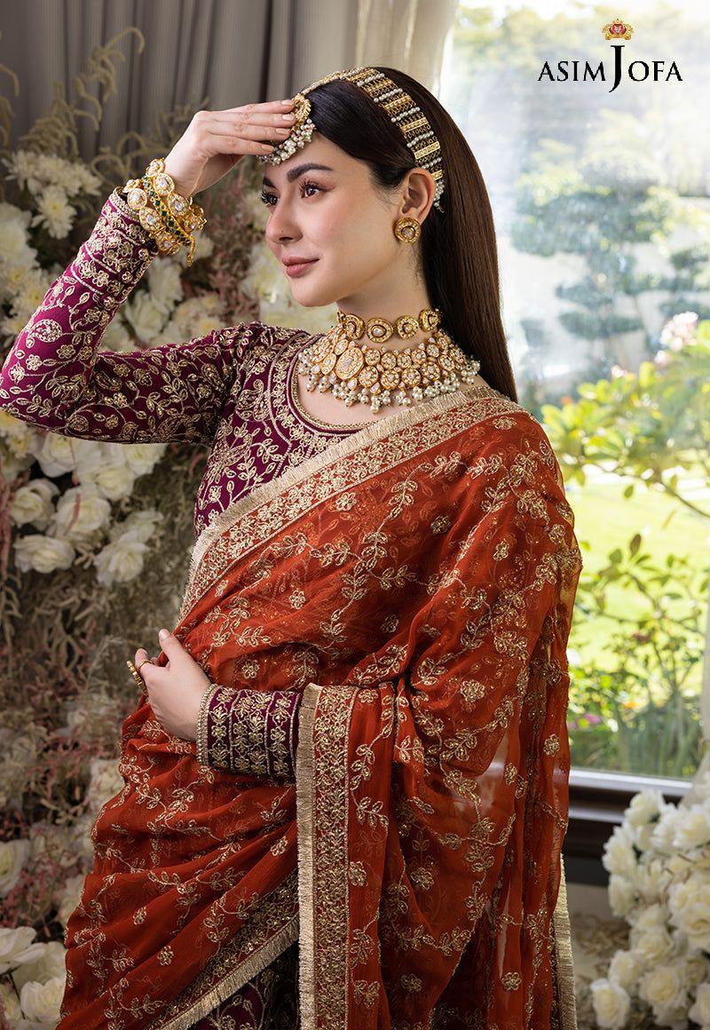 ASIM JOFA LUXUR PRET AJHJ-17 STITCHED - Rang-e-Khaas