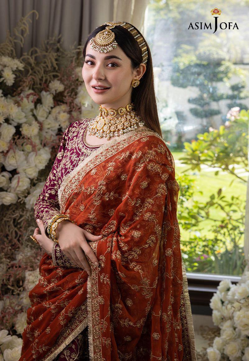 ASIM JOFA LUXUR PRET AJHJ-17 STITCHED - Rang-e-Khaas