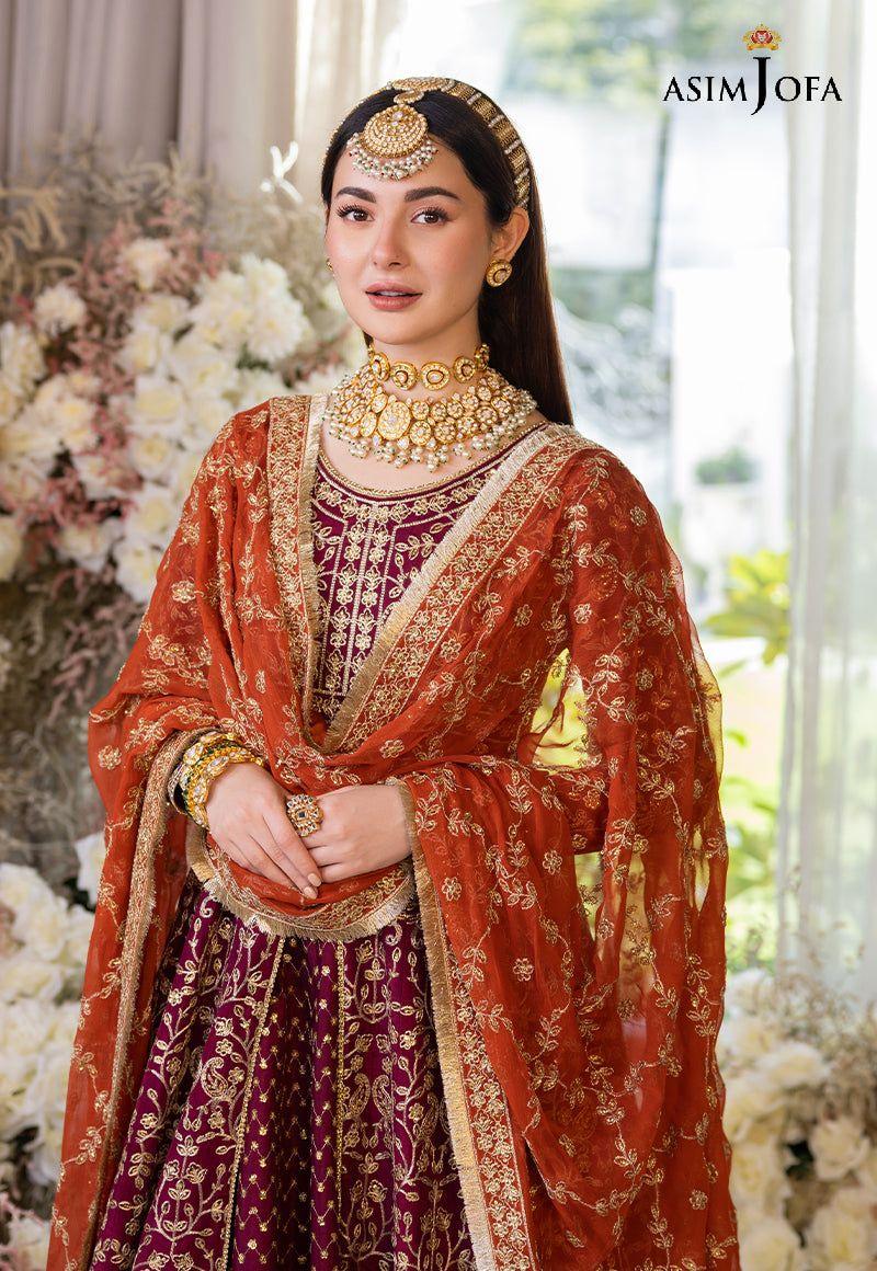 ASIM JOFA LUXUR PRET AJHJ-17 STITCHED - Rang-e-Khaas