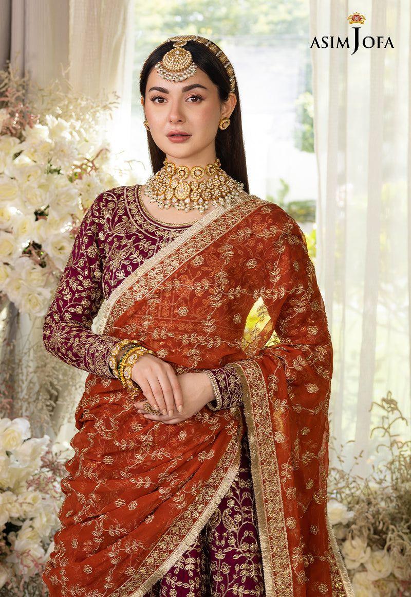 ASIM JOFA LUXUR PRET AJHJ-17 STITCHED - Rang-e-Khaas