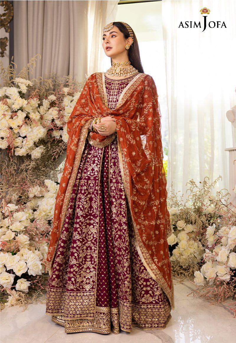 ASIM JOFA LUXUR PRET AJHJ-17 STITCHED - Rang-e-Khaas