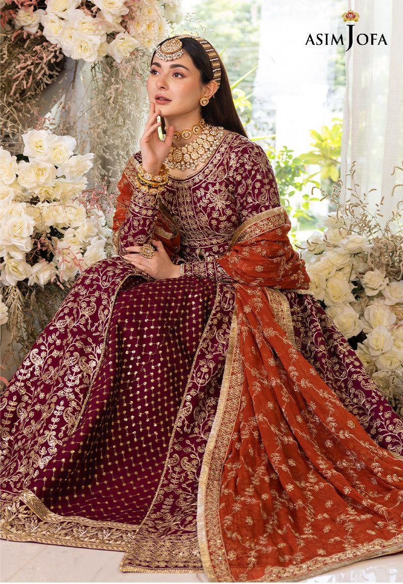ASIM JOFA LUXUR PRET AJHJ-17 STITCHED - Rang-e-Khaas
