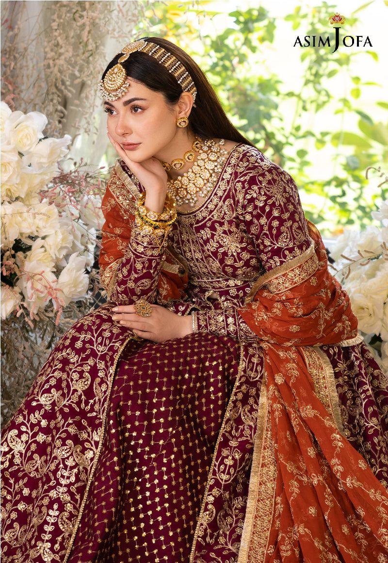 ASIM JOFA LUXUR PRET AJHJ-17 STITCHED - Rang-e-Khaas