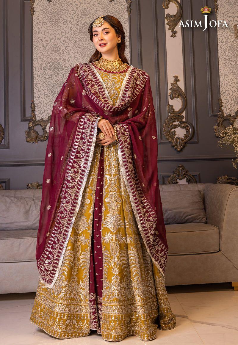 ASIM JOFA LUXUR PRET AJHJ-22 STITCHED - Rang-e-Khaas