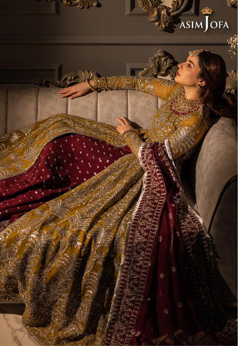 ASIM JOFA LUXUR PRET AJHJ-22 STITCHED - Rang-e-Khaas