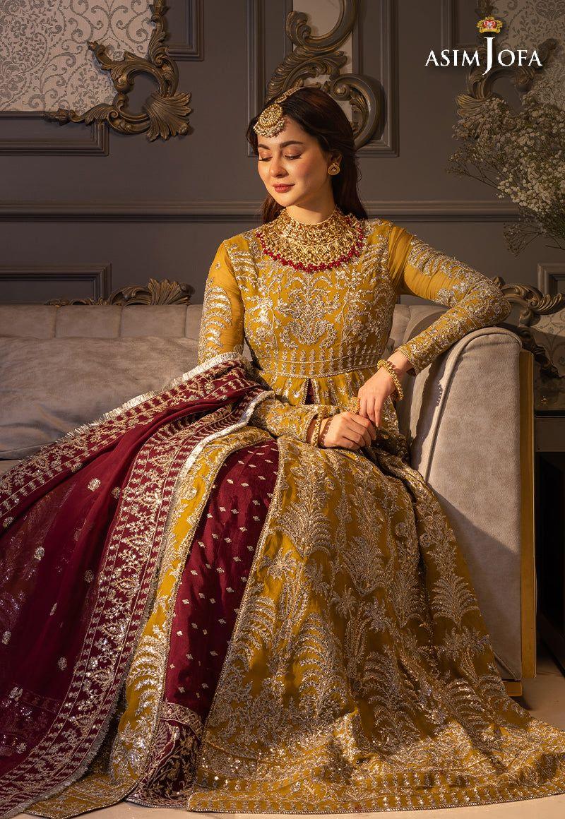 ASIM JOFA LUXUR PRET AJHJ-22 STITCHED - Rang-e-Khaas