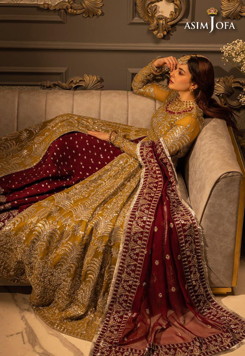 ASIM JOFA LUXUR PRET AJHJ-22 STITCHED - Rang-e-Khaas