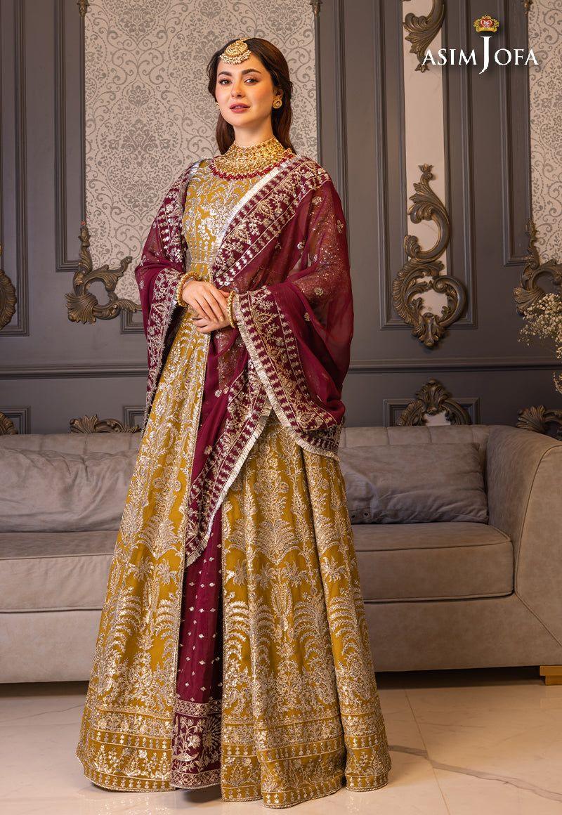 ASIM JOFA LUXUR PRET AJHJ-22 STITCHED - Rang-e-Khaas