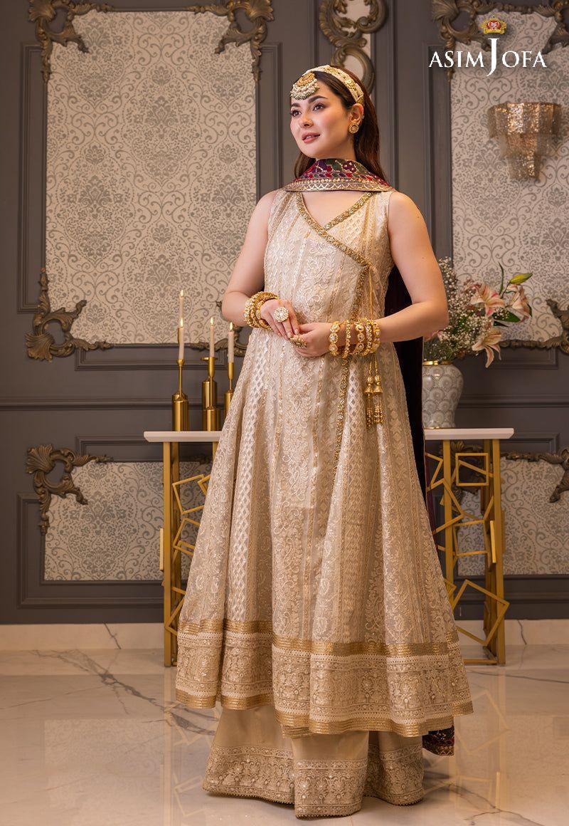 ASIM JOFA LUXUR PRET AJHJ-24 STITCHED - Rang-e-Khaas