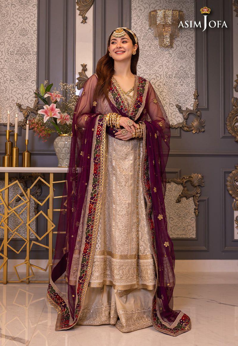 ASIM JOFA LUXUR PRET AJHJ-24 STITCHED - Rang-e-Khaas