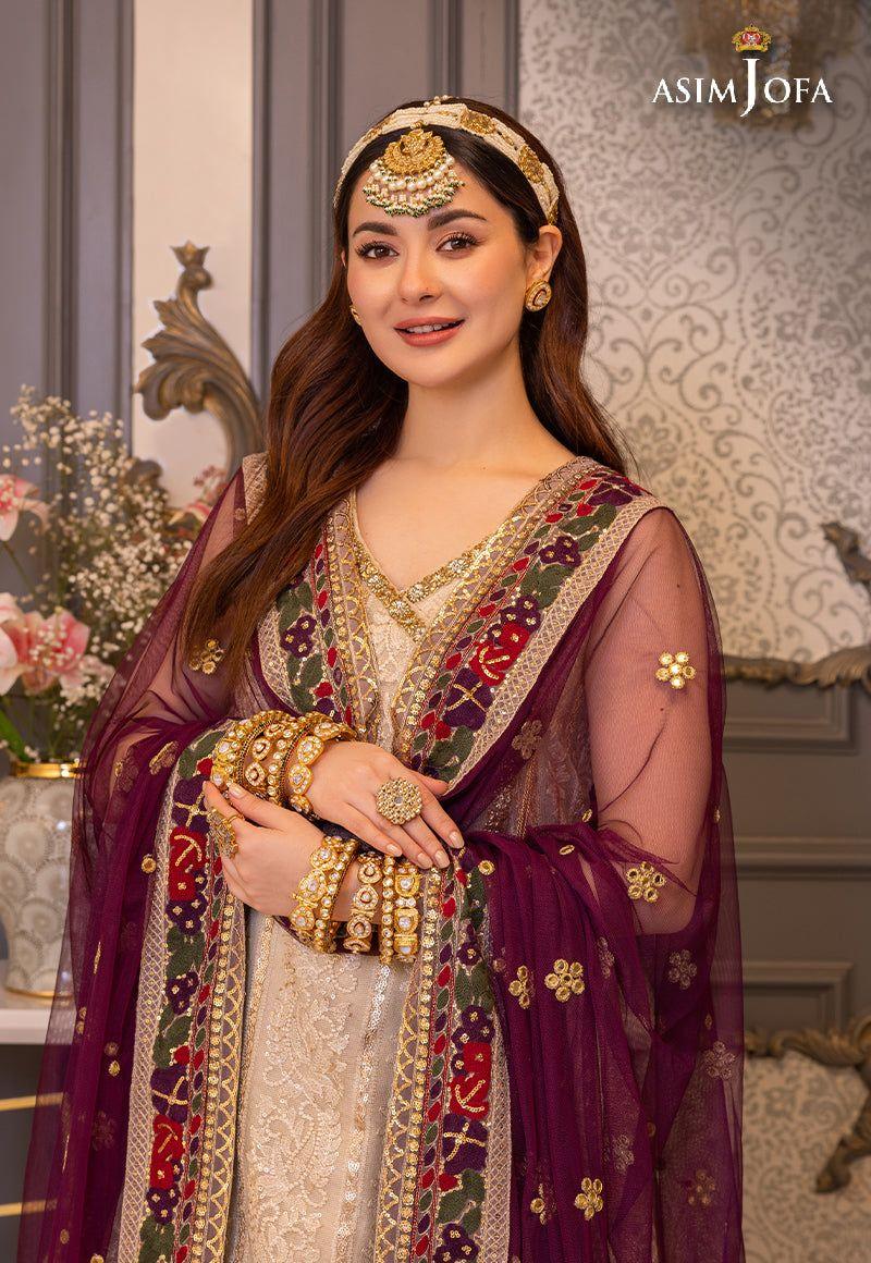 ASIM JOFA LUXUR PRET AJHJ-24 STITCHED - Rang-e-Khaas