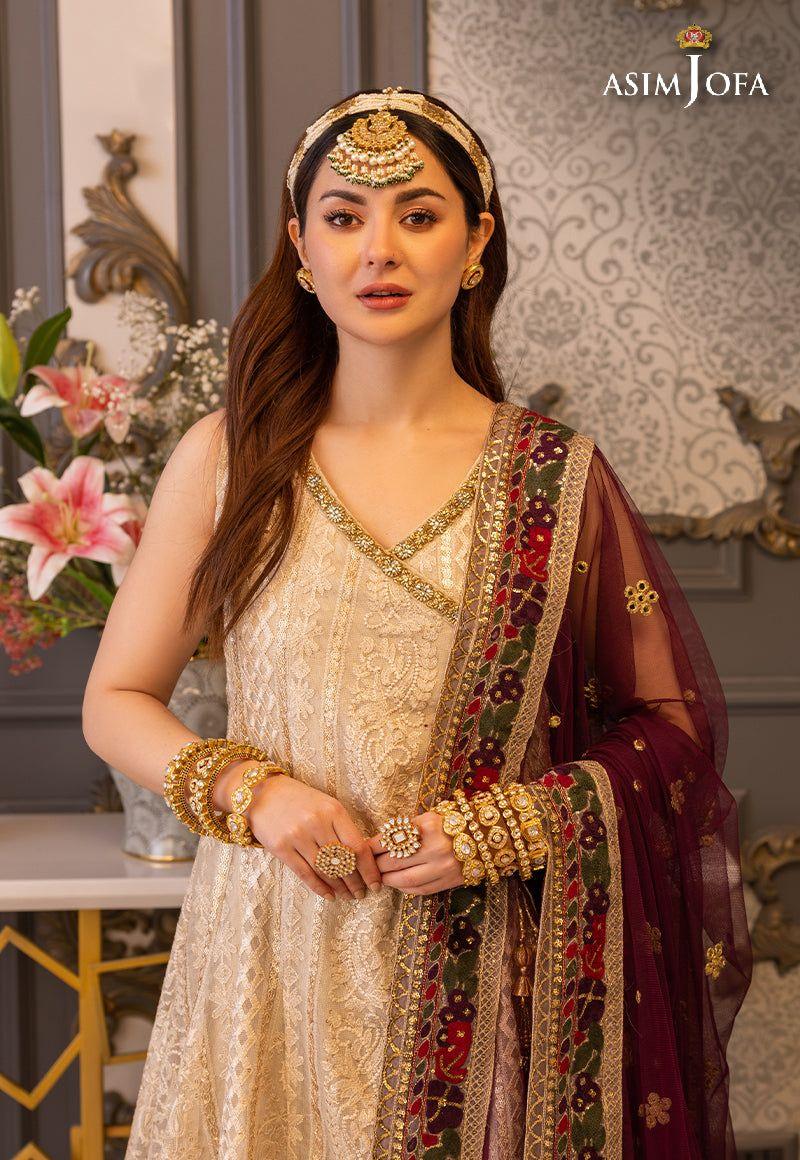 ASIM JOFA LUXUR PRET AJHJ-24 STITCHED - Rang-e-Khaas