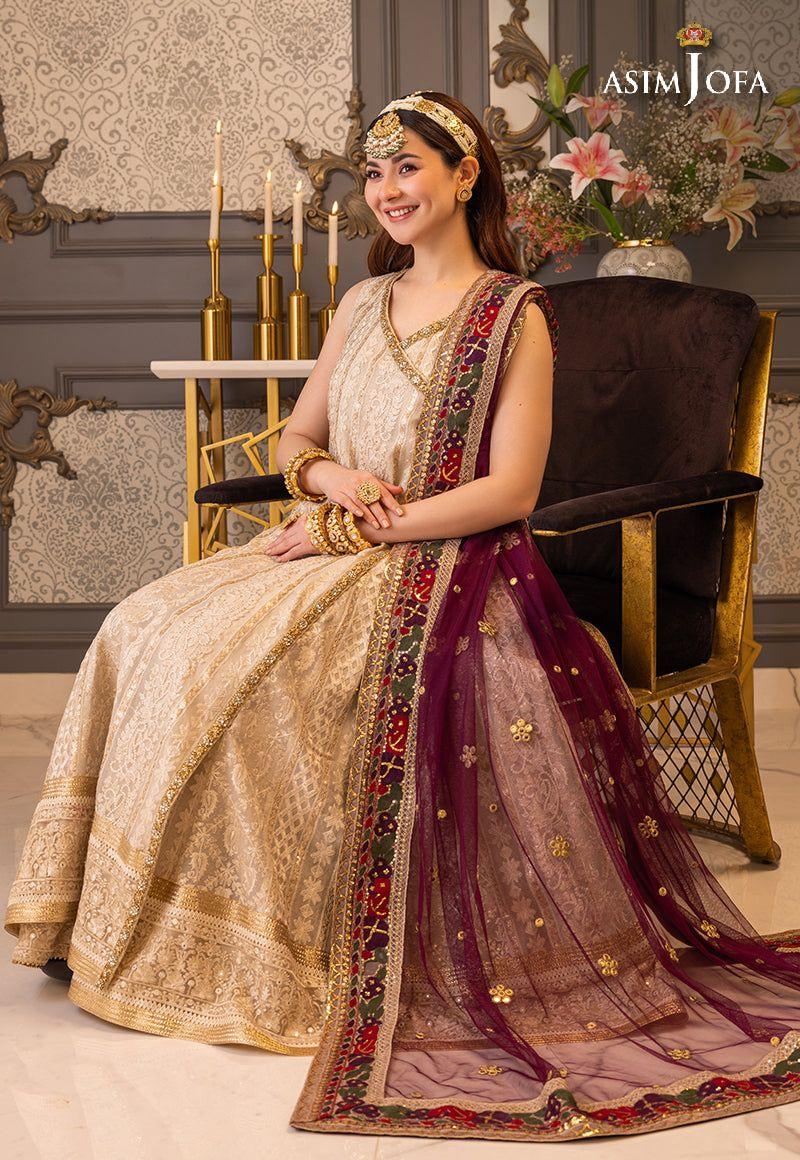 ASIM JOFA LUXUR PRET AJHJ-24 STITCHED - Rang-e-Khaas