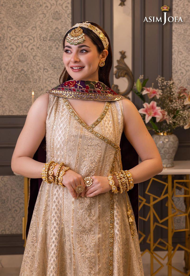 ASIM JOFA LUXUR PRET AJHJ-24 STITCHED - Rang-e-Khaas