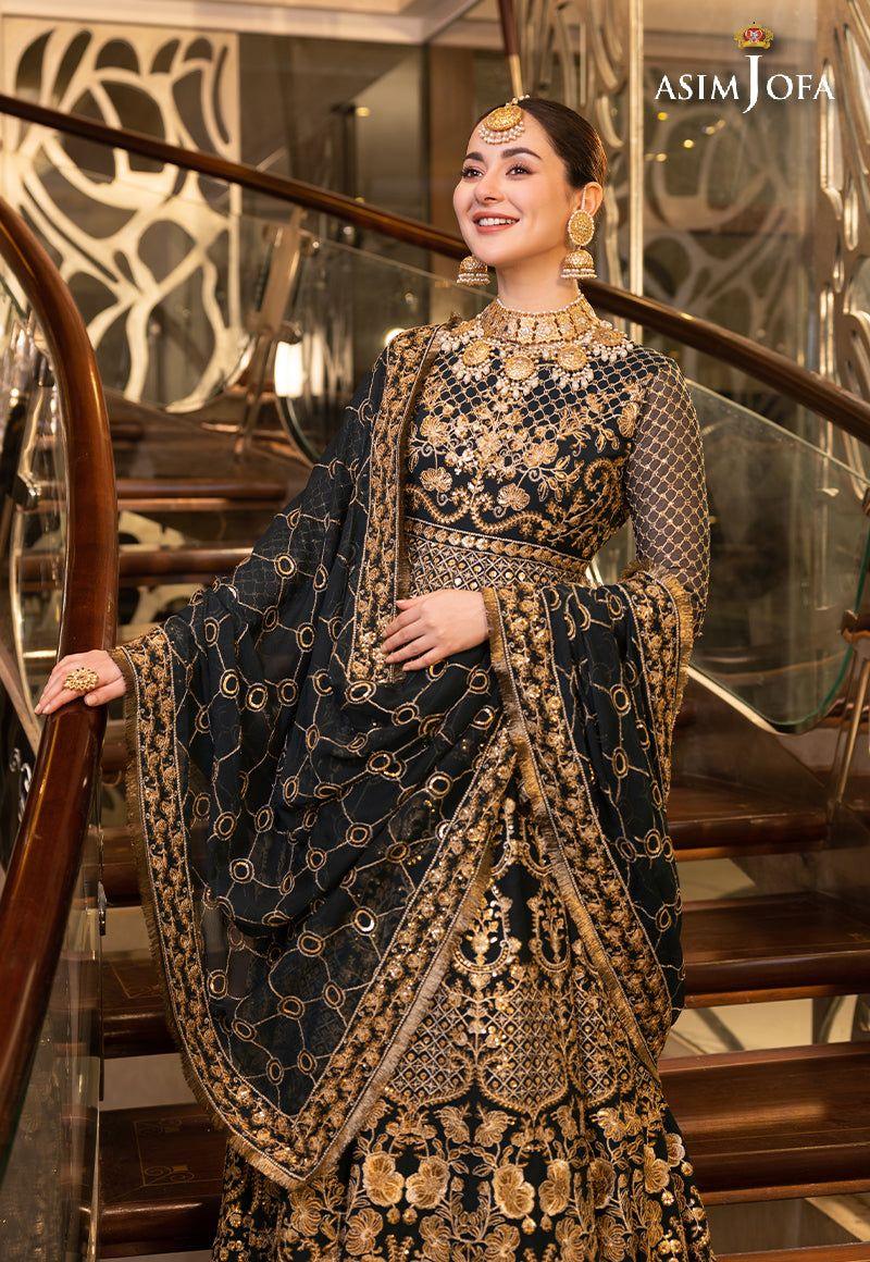 ASIM JOFA LUXUR PRET AJHJ-25 STITCHED - Rang-e-Khaas