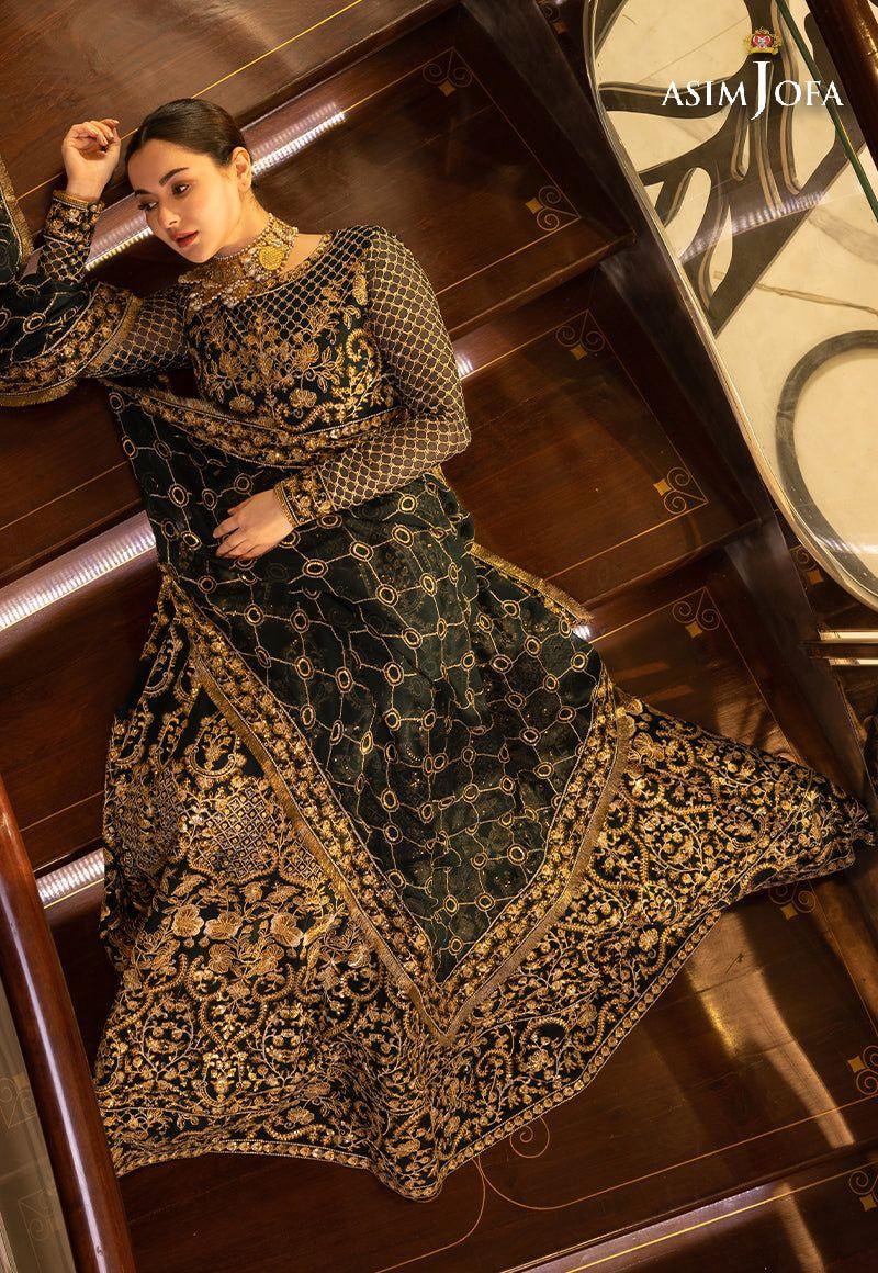 ASIM JOFA LUXUR PRET AJHJ-25 STITCHED - Rang-e-Khaas