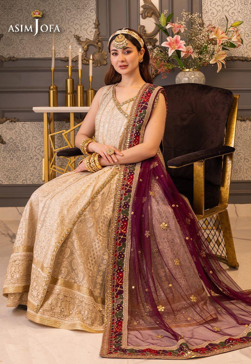 ASIM JOFA LUXUR PRET AJHJ-24 STITCHED - Rang-e-Khaas