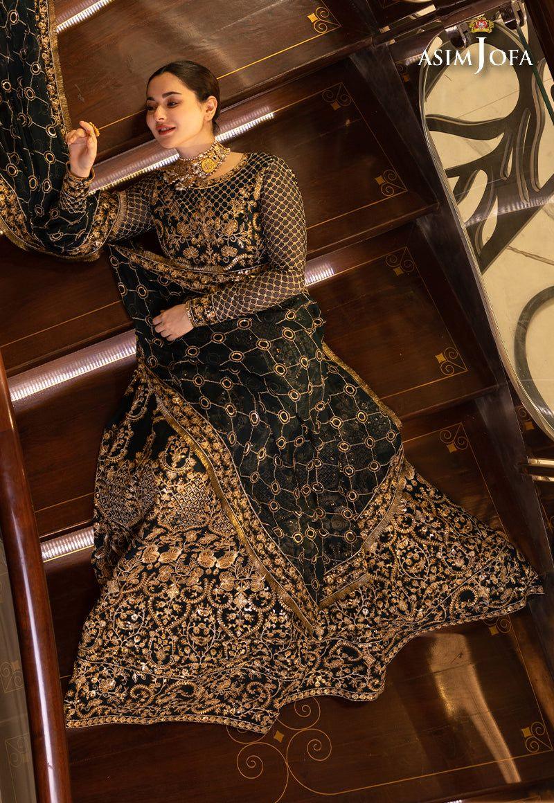 ASIM JOFA LUXUR PRET AJHJ-25 STITCHED - Rang-e-Khaas