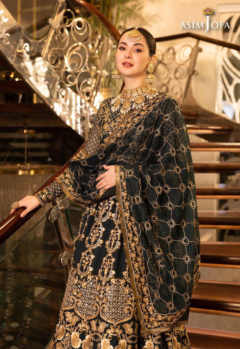 ASIM JOFA LUXUR PRET AJHJ-25 STITCHED - Rang-e-Khaas